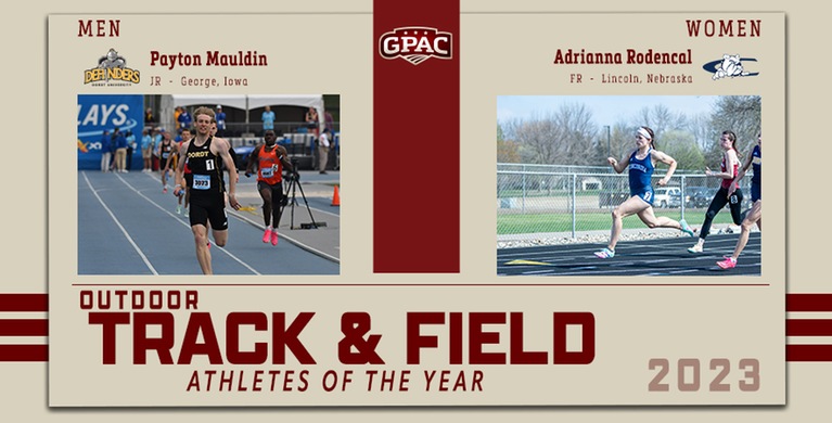 GPAC Outdoor Track and Field Honors for 2023 Announced