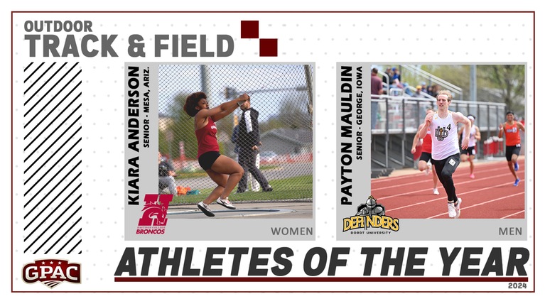 2024 GPAC Outdoor Track and Field Honors Announced