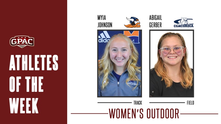 Week 1: GPAC Women's Outdoor Track & Field Athletes of the Week