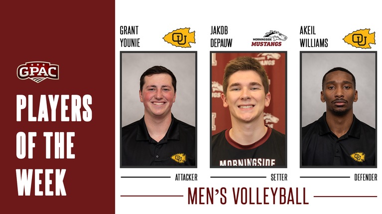 Week 3: GPAC Men's Volleyball Players of the Week