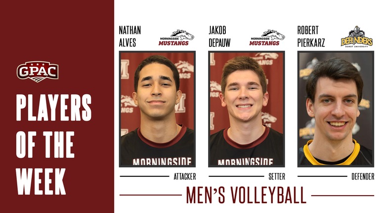 Week 4: GPAC Men's Volleyball Players of the Week