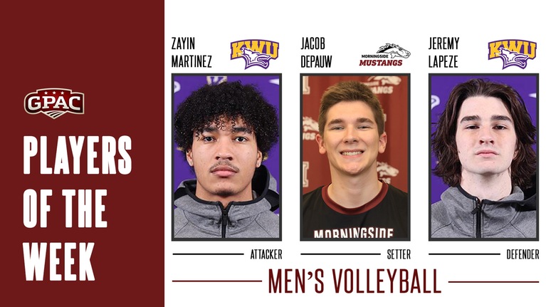 Week 5: GPAC Men's Volleyball Players of the Week